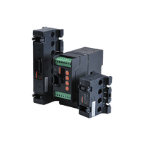Compteur d'énergie solaire DC pour chaîne de panneaux solaires Acrel AGF-M24T 35mm avec écran LCD, rail DIN, RS485 Modbus-RTU, 24 canaux