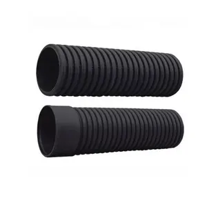 hdpe pipe large diameter corrugated drainage pipe used concrete culverts for sale