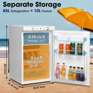 Refrigerador de 3 Vías de Alta Calidad, 220V 110V 12V, Refrigerador a Gas con Enfriamiento por Absorción - Product Image 1