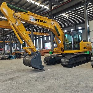 Excavadora de orugas Shanbo SH210-9 de 20-22 toneladas con motor nuevo para movimiento de tierras en construcción - Product Image 1