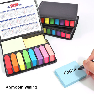 Bloc de Notas Adhesivas Personalizadas Foska, Juego de Notas Autoadhesivas de Papel Kraft con Función Magnética, para Escritura, Uso en Oficina, Regalos y Promociones - Product Image 3