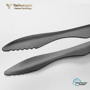 Pinces à nourriture en acier inoxydable, outils de cuisine au design moderne pour le camping, utilisation en plein air, pour adultes, toutes saisons - Product Image 5