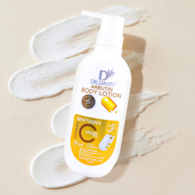 DR DAVEY Vitamin C лосьон для тела Уход за кожей Гладкий отбеливающий Отшелушивающий питательный увлажнитель хорошее качество Уход за телом