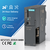 Siemens 6ES7315-2EH14-0AB0 Baru Asli SIMATIC S7-300 CPU315-2 PN/DP 384KB PROFINET Ethernet CPU PLC Modul Prosesor