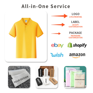 Polo <span class=keywords><strong>de</strong></span> Travail Personnalisé à Manches Courtes Logo Brodé Coupe Ample T-Shirt Tricoté pour Entreprise Groupe <span class=keywords><strong>Culture</strong></span> d'Entreprise Motif - Product Image 3