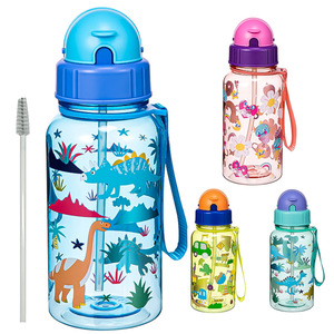 Bouteille d'<span class=keywords><strong>eau</strong></span> pour enfants en Tritan personnalisée, écologique, réutilisable, gobelet en plastique pour enfants - Product Image 3