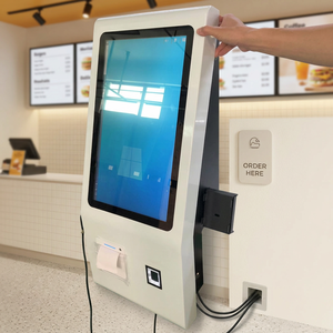Kiosco de Autoservicio con Pantalla Táctil de 21.5 Pulgadas y Resolución 1080p para Restaurantes, <span class=keywords><strong>PC</strong></span> Android Todo en Uno, Máquina de Pago - Product Image 4