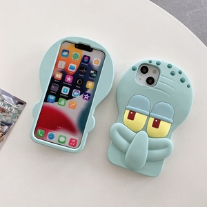 Oksilicone nhà máy trực tiếp phổ 3D vui Dog Silicone trường hợp điện thoại - Product Image 5