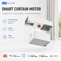 Système de moteur de rideau intelligent avec commande vocale Tuya Google Home, système de moteur de rideau électrique intelligent