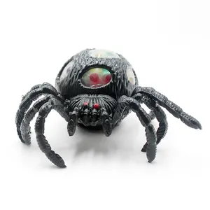 Spider Squeeze Stress Relief Ball TPR Soft Stress Relief Squeeze Ball für Halloween Streich Spielzeug