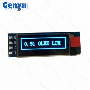 0.91 "128X32 Dots 4 Pinout Giao Diện I2c COG + FPC Micro Oled Mô-đun Màn Hình Với Pcb Board - Product Image 2