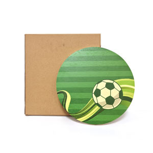 ของที่ระลึก พัดลมติดผนัง นาฬิกาไม้ นาฬิกาปลุก นาฬิกาดิจิตอล นาฬิกาแขวนผนังทรงกลม ลายฟุตบอล ตกแต่งห้องนอน สโมสร พร้อมโลโก้สั่งทำได้ - Product Image 6