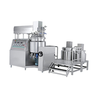 Machine de production de crème cosmétique Équipement émulsifiant sous vide pour la fabrication de lotion/pommade