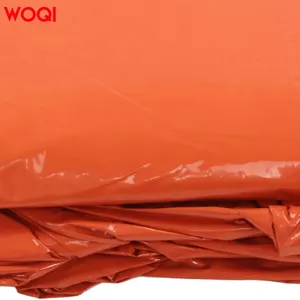 WOQI viaje al aire libre aislamiento película de aluminio Cálido impermeable de emergencia capa de doble cara impermeable