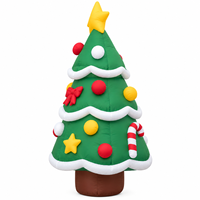 Sapin de Noël gonflable de 6 pieds, sapin de Noël gonflable pour l'extérieur et l'intérieur, décoration de jardin pour les fêtes avec lumières LED