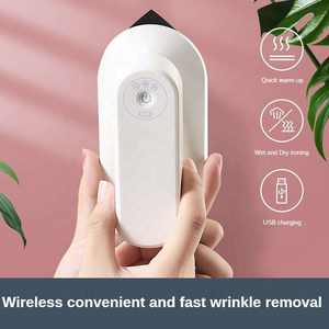 PANERKA Mini Usb portátil recargable inalámbrica eléctrica <span class=keywords><strong>plancha</strong></span> de <span class=keywords><strong>vapor</strong></span> inalámbrica <span class=keywords><strong>plancha</strong></span> de viaje húmedo y seco vaporizador de ropa de mano - Product Image 2