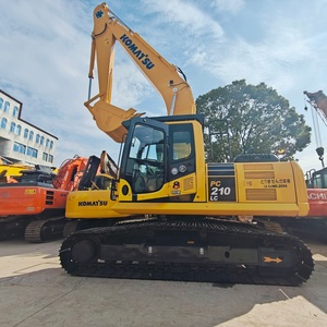Excavadora de cadenas usada de alta calidad y bien mantenida, KOMATSU PC210LC, en venta - Product Image 2