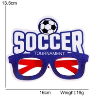 Qatar World Soccer Cup Brille Dekoration Foto Requisiten World Football Cup Fans liefert Party Brille Brille HS732