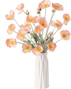 High Quality 6 Heads Chrysanthemum <b>Artificial</b> Silk Daisy <b>Flowers</b> for Home Wedding Decoration - Product Image 1