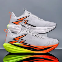 Chaussures de course pour hommes de grande taille, respirantes, légères, avec amorti, baskets athlétiques décontractées, chaussures de sport