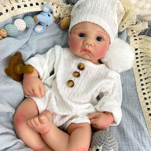 Muñecas <span class=keywords><strong>de</strong></span> Silicona <span class=keywords><strong>de</strong></span> 17 Pulgadas para Niños, Recién Nacidas, para Adopción, Muñeca <span class=keywords><strong>de</strong></span> Juguete para Niños Pequeños, Magnífica Muñeca Reborn Realista, Muñeca <span class=keywords><strong>de</strong></span> Arte Coleccionable - Product Image 4