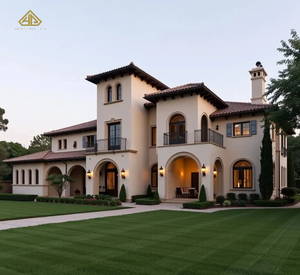 Servicio de Renovación y Diseño de Villas de Lujo Estilo Mediterráneo Toscana con Techo de Terracota y Portico Arqueado - Product Image 1