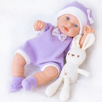 Muñeca Reborn de 30CM, cuerpo completo de vinilo, simulación de bebé, lavable, muñeca de compañía, venta al por mayor