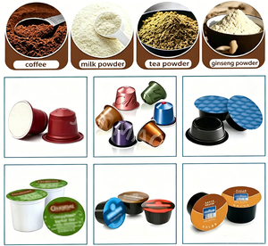 Máquina de Envasado de Cápsulas de Café Dolce Gusto Tipo Multi-copa, Llenadora y Selladora Automática de Cápsulas con Sistema Nescafé Dolce Gusto - Product Image 3