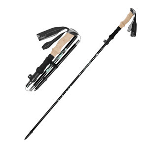 Bâtons de randonnée Necasil Newcastle en alliage d'aluminium, télescopiques et pliables, 33-125 cm, bâton de marche d'extérieur N83 - Product Image 3