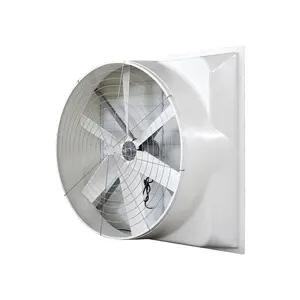 Good Selling High Efficiency 1460 1260 1060 850 Model Negative Pressure Fan Fiber Glass Exhaust Fan FRP Centrifugal Fan