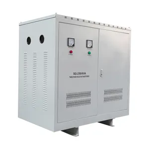 מחיר מפעל 3 פאזות 50kva 80kva 100kva שנאי מדרגה למטה תלת פאזי 208v 220v עד 380v 400v 480v טראן בידוד