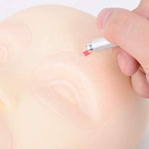 Профессиональный силиконовый манекен для макияжа бровей и ресниц - Product Image 3