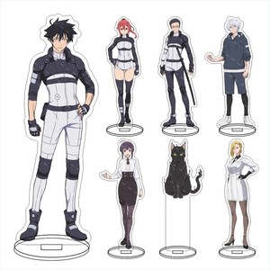Figura de acrílico de 15 cm de Jirou <span class=keywords><strong>Azuma</strong></span> Ragou Ryousuke Shiba con antorcha negra, accesorios de plástico para manualidades, placa de exhibición de anime. - Product Image 1