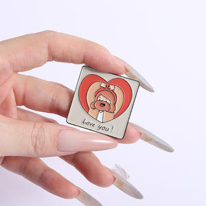 Broches de Esmalte Suave Metálico con Citas de Jesús, 'Jesús te ama', 'Sigue adelante, mi hijo', Insignias de Solapa, Regalo para Niños y Amigos - Product Image 2