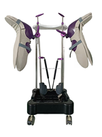 Accessoires pour table d'opération médicale : Support de jambe inférieure, support de jambe pour position lithotomique, chariot manuel, CE