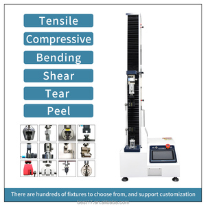 เครื่องทดสอบความต้านทานแรงดึงแบบดิจิตอล500N 2000N 1000N เครื่องทดสอบแบบสากลสำหรับการทดสอบความแข็งแรงของยางพลาสติก - Product Image 4
