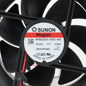 Ventilador Axial de Refrigeración para Gabinete SUNON MF80252V3-1000C-A99 Eléctrico 80x80x25mm 24VDC 40mA 0.96W 2600RPM 33.0CFM con Rodamiento Vapo - Product Image 6