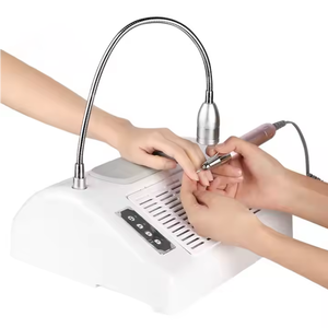 Lampe à ongles UV LED 5 en 1 avec perceuse à ongles, aspirateur, machine multifonction portable en plastique pour salon de manucure, manucure à domicile - Product Image 1