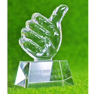 Trofei in Cristallo Inciso Sabbiato di Alta Qualità <span class=keywords><strong>ADEL</strong></span>, Ecologici e Fatti a Mano per Eventi - Product Image 2