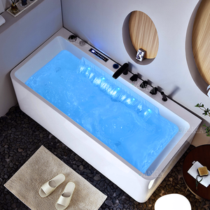 Freestanding Whirlpool Spa Jacuzzier Bath <strong>Tubs</strong> with Waterfall Massage Water Jet Jakuzzy Kit Sexy <strong>Japanese</strong> <strong>Soaking</strong> Bathtub - Product Image 2