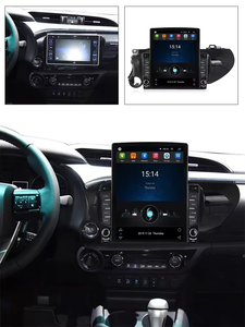 เครื่องเล่น DSP Android IP หน้าจอ2.5D เครื่องเล่น DSP สำหรับรถยนต์ Toyota HILUX 2016 <span class=keywords><strong>2017</strong></span> 1 + 16G WiFi GPS นำทางสัญญาณเสียง SWC - Product Image 3
