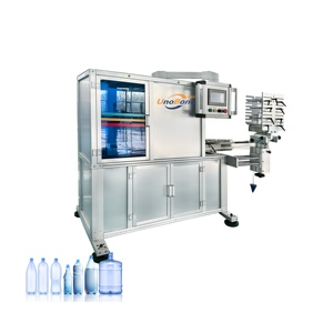 PP PE plastik şişe şişirme ekipmanları ve kalıp etiketleme makinesi otomatik üretim entegre makine - Product Image 3