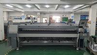 Imprimante à solvant écologique grand format Challenger FY-3200MS/I4 avec 4 têtes d'impression I3200-E1, 3200 mm