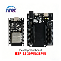 Placa de Desarrollo ESP32 de Doble Núcleo y Ultra Bajo Consumo con USB Tipo C, WiFi+Bluetooth, Chip CH340C, ESP-WROOM32-DevKitC-32 para Kits