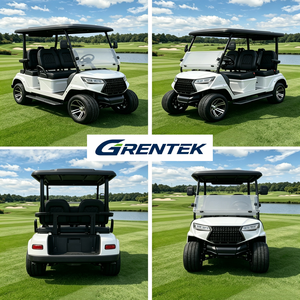 Voiturette de golf à commande intelligente avec écran LED, sièges confortables, haute adhérence pour terrains de golf accidentés et routes non publiques, homologuée DOT CE - Product Image 3