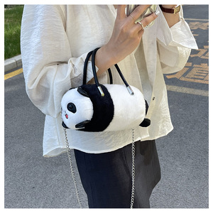 Novelty Furry Women's Bag Cute Ladies Cross Body Shoulder Bag New Arrival Fashion Animal Shape Plush <strong>Small</strong> <strong>Purses</strong> and Handbags - Product Image 3