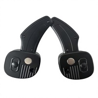 Baitong Sports - Palanca de Cambios Magnética LED para Dodge Challenger Charger, Extensión de Palanca de Cambios para Volante, Aleación de Aluminio, Interior de Automóvil