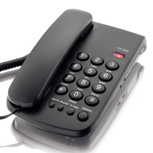 Teléfono analógico con cable al por mayor para promoción y centro de llamadas Función <span class=keywords><strong>b</strong></span>ásica Teléfono doméstico - Product Image 1