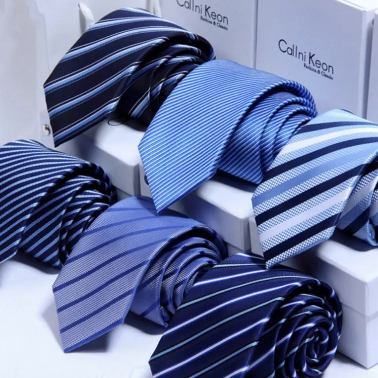 Классический деловой галстук с дизайном под заказ, тканые жаккардовые галстуки для мужчин