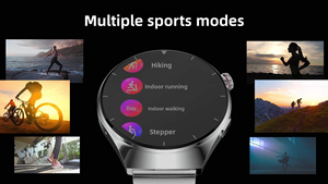 Đồng hồ thông minh hợp kim nhôm bán chạy nhất năm 2025, tích hợp pin, trợ lý giọng nói, gọi <span class=keywords><strong>Bluetooth</strong></span>, nghe nhạc, chức năng đếm bước chân - Product Image 5